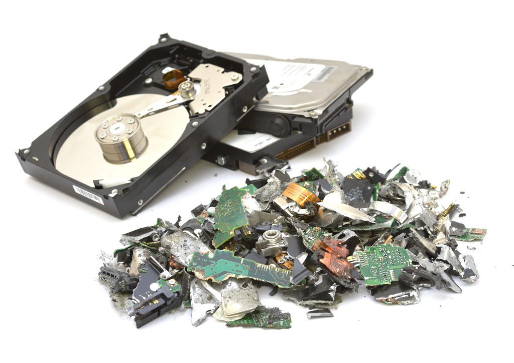 data shredding process for secure destruction