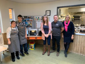 Tablet donation charity support from OCM